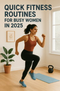 Quick Fitness Routines for Busy Women in 2025